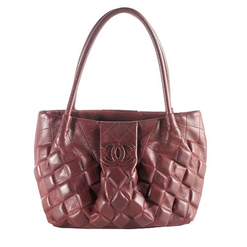 Chanel Quilted Leather Sloane Tote