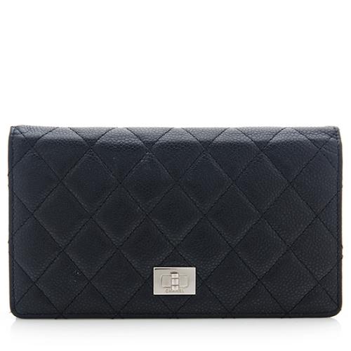 Chanel Caviar Leather Reissue Bi-Fold Wallet