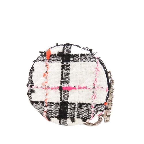 Chanel Round As Earth Tweed Crossbody Bag