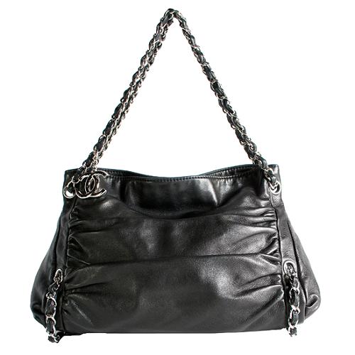 Chanel Sharpei Lambskin Shoulder Handbag