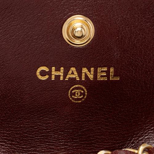 Chanel Shiny Aged Calfskin Flap Belt Bag