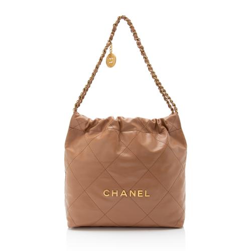 Chanel Shiny Calfskin Chanel 22 Small Shoulder Bag