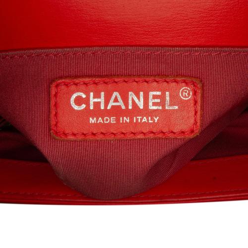 Chanel Small Chevron Boy Flap Bag