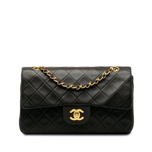 Chanel Small Classic Lambskin Double Flap Bag