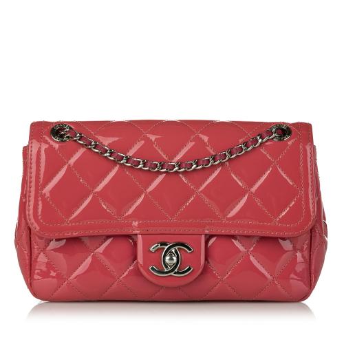 Chanel Small Coco Shine Patent Leather Flap Bag