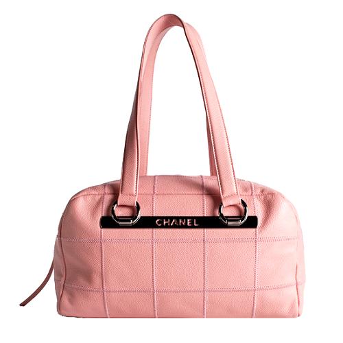Chanel Square Quilted Large Tote