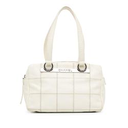 Chanel Square Stitch LAX Bowler Bag