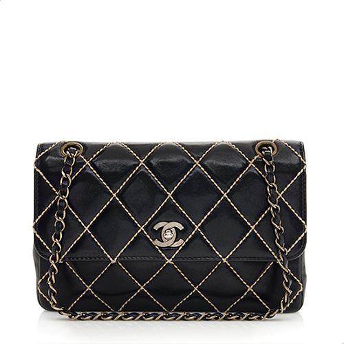 Chanel Surpique Flap Shoulder Bag