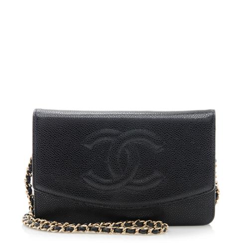 Chanel Timeless Classic Caviar Leather WOC Shoulder Bag