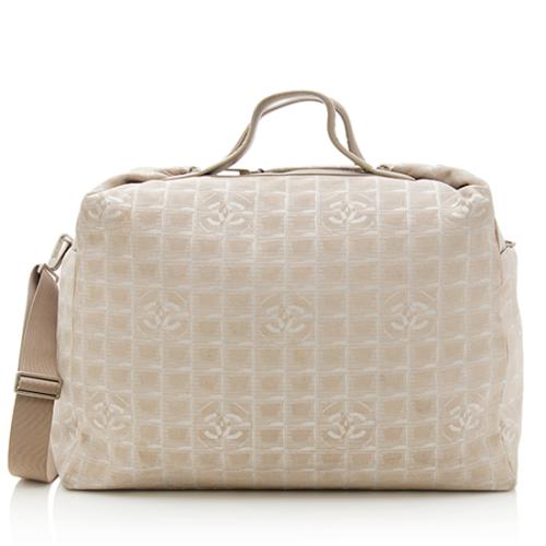 Chanel Nylon Travel Ligne Duffle Bag