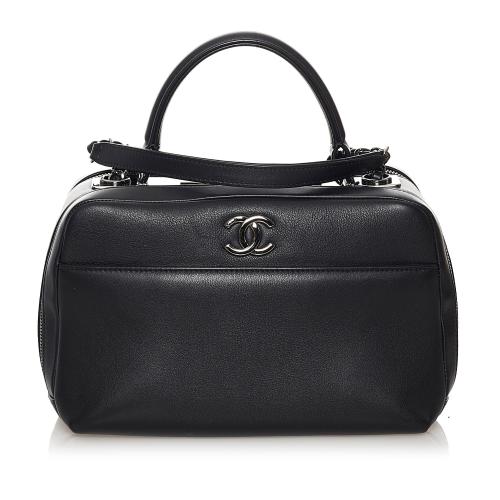 Chanel Trendy CC Lambskin Leather Bowling Bag