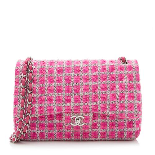 Chanel Tweed Classic Jumbo Double Flap Bag 