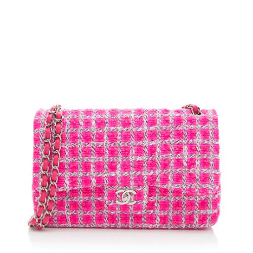 Chanel Tweed Classic Jumbo Double Flap Bag 