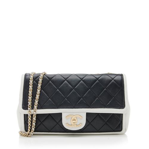 Chanel Two Tone Classic Flap Shoulder Bag - FINAL SALE, Chanel Handbags