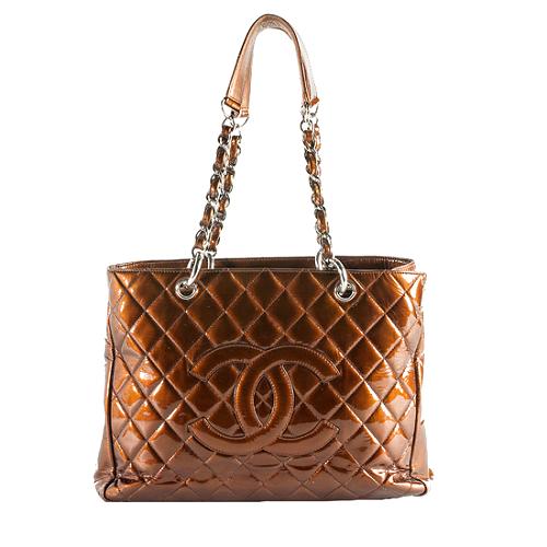 Chanel Veau Ver Grand Shopping Tote