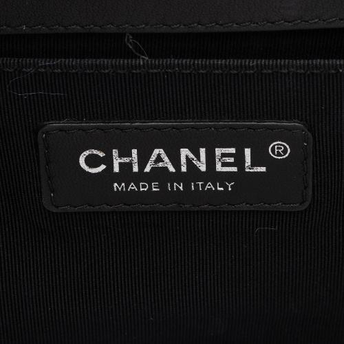 Chanel Velvet Quilted Old Medium Boy Bag