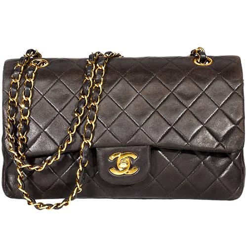 Chanel Vintage 2.55 Curved Flap Quilted Bag