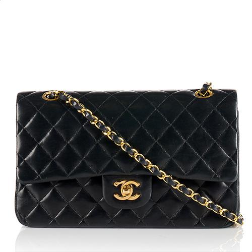 Chanel Vintage Classic Medium Double Flap Shoulder Bag