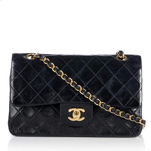 Chanel Vintage Classic Small Double Flap Shoulder Bag