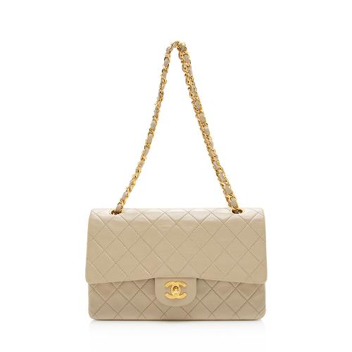 Chanel Vintage Lambskin Classic Medium Double Flap Bag - FINAL SALE