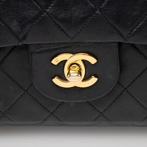 Chanel Vintage Lambskin Classic Medium Double Flap Bag