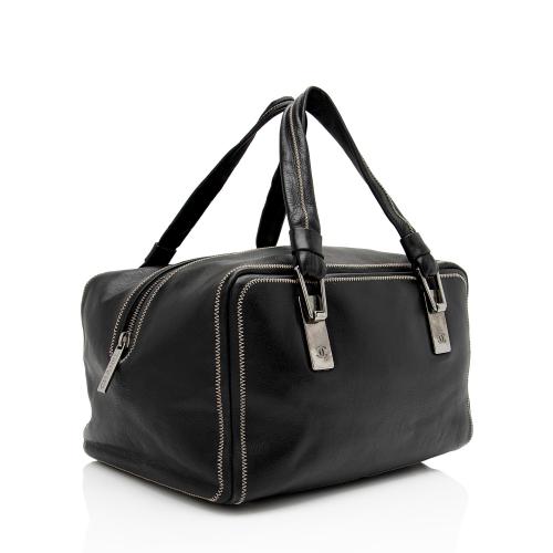 Chanel Vintage Lambskin Essential Bowler Bag
