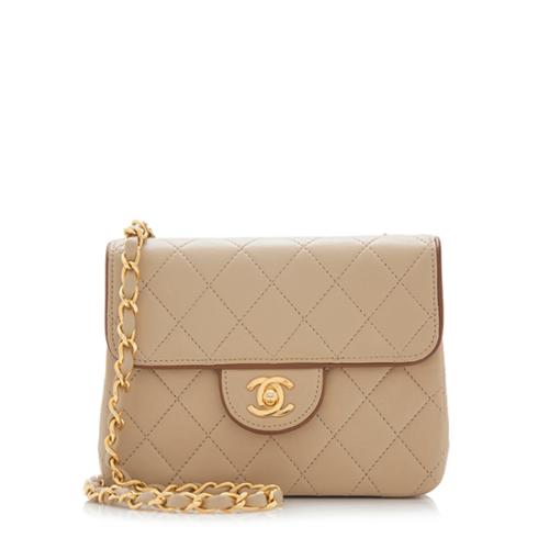 Chanel Lambskin Vintage Square Mini Flap Bag