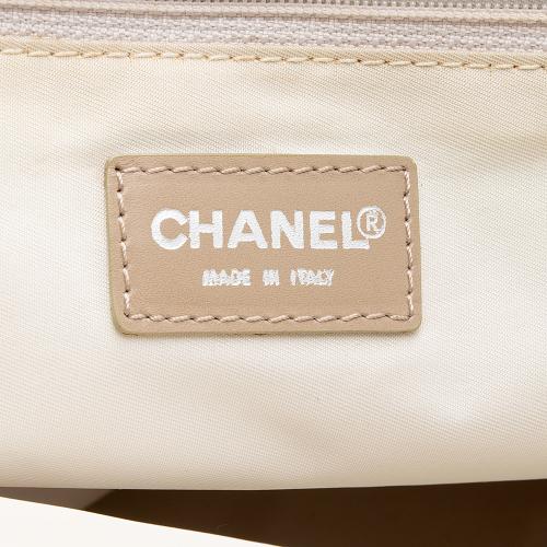Chanel Vintage Nylon Travel Line Large Tote