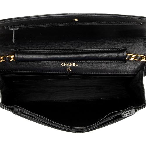 Chanel Vintage Patent Leather Timeless Wallet on Chain Bag