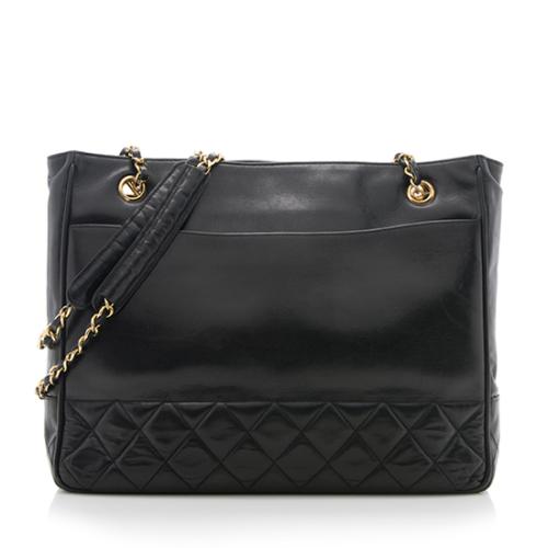 Chanel Vintage Quilted Lambskin Tote - FINAL SALE
