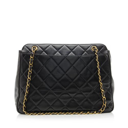 Chanel Vintage Lambskin Shopping Tote