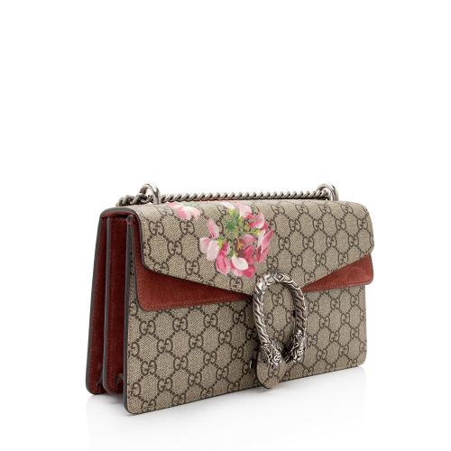 Gucci GG Supreme Blooms Dionysus Small Shoulder Bag