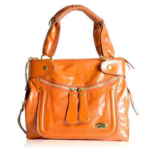 Chloe 'Bay' Leather Satchel Handbag