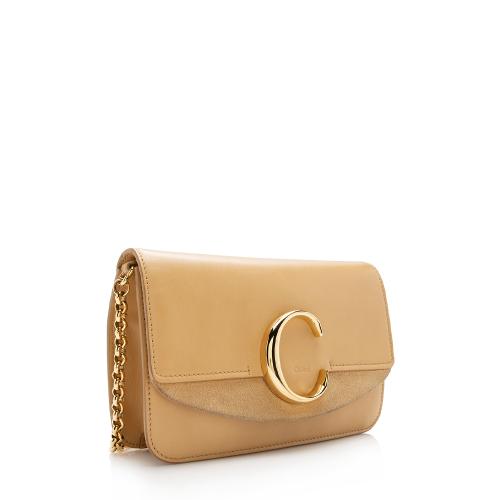 Chloe Calfskin C Wallet on Chain Bag