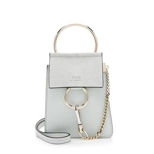 Chloe Calfskin Mini Faye Bracelet Bag