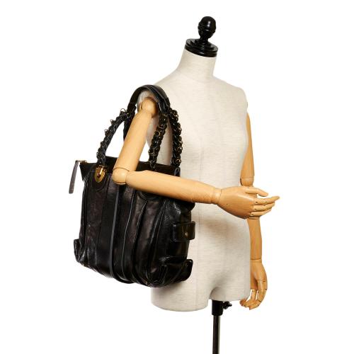 Chloe Heloise Leather Shoulder Bag