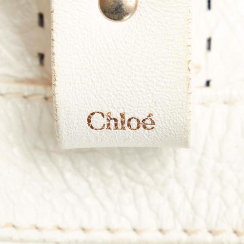 Chloe Kerala Perforated Leather Shoulder Bag
