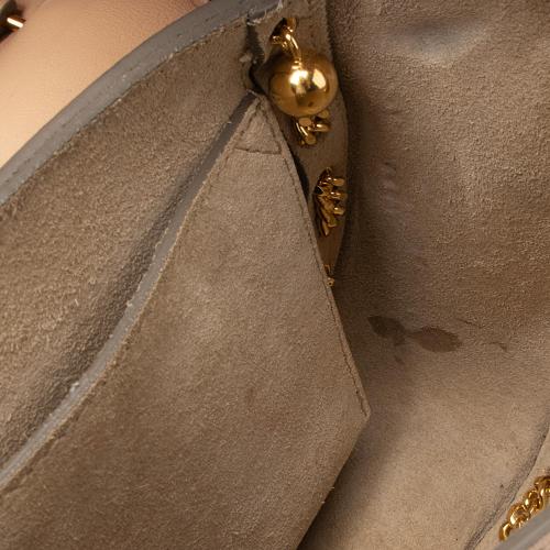 Chloe Lambskin Drew Chain Embellished Mini Shoulder Bag