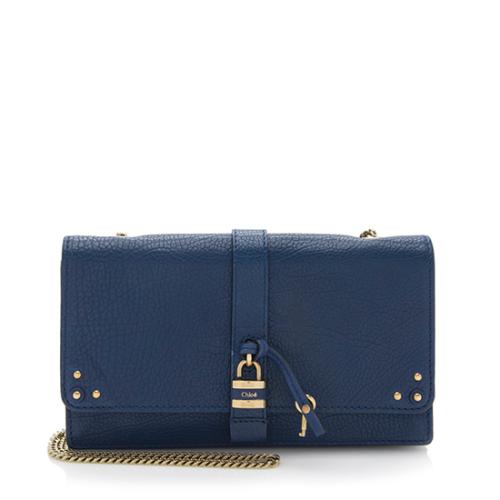 Chloe Leather Aurore Wallet on Chain Bag