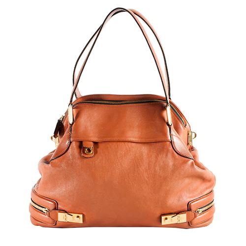 Chloe Leather Cary Medium Shoulder Handbag