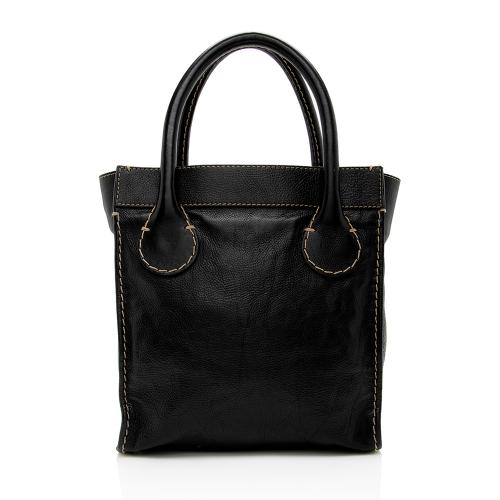 Chloe Leather Edith Large Tote