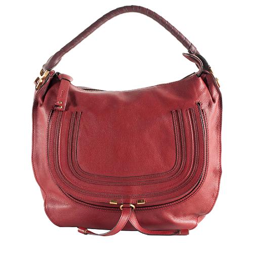 Chloe Leather Marcie Large Hobo Handbag