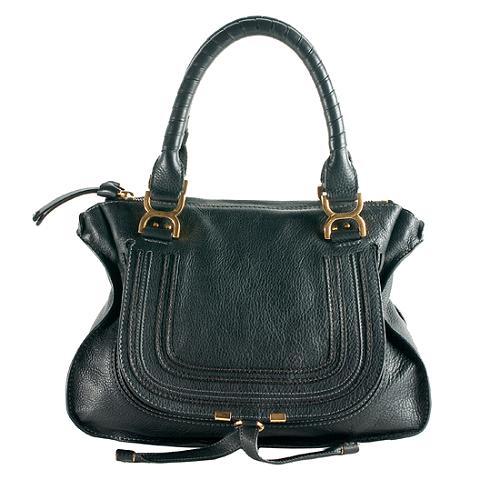 Chloe Leather Marcie Medium Satchel Handbag