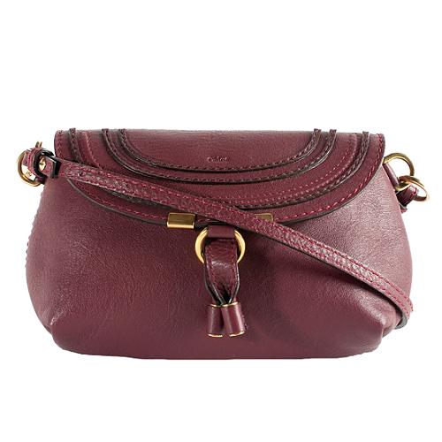 Chloe Leather Marcie Shoulder Handbag