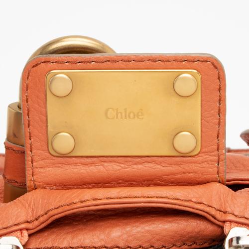 Chloe Leather Paddington Medium Satchel