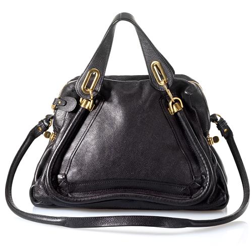 Chloe Leather Paraty Shopper Handbag