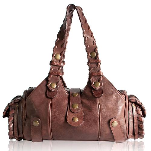 Chloe Leather Silverado Satchel Handbag