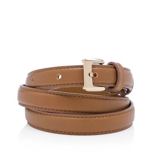 Chloe Leather Waist Belt - Size S