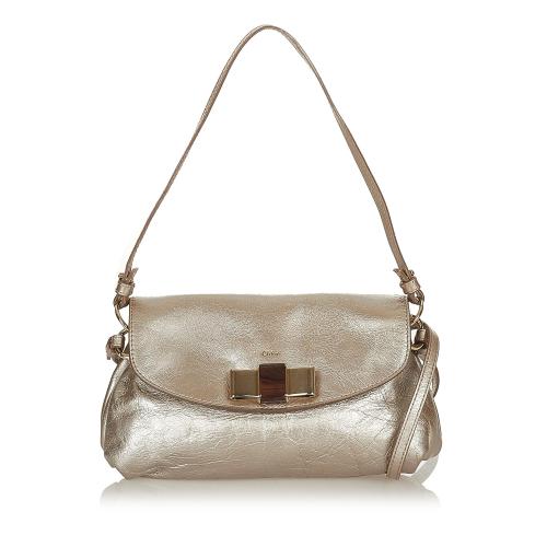 Chloe Lily Leather Satchel