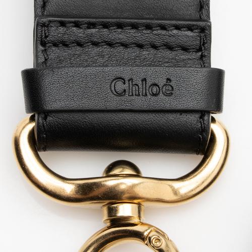 Chloe Quilted Leather Roy Shoulder Bag
